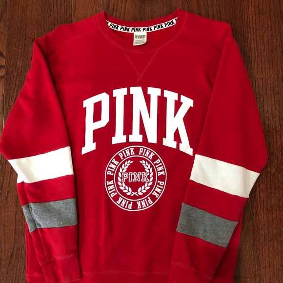 “Pink” Victoria Secret Crew Necks - Picture 1 of 4